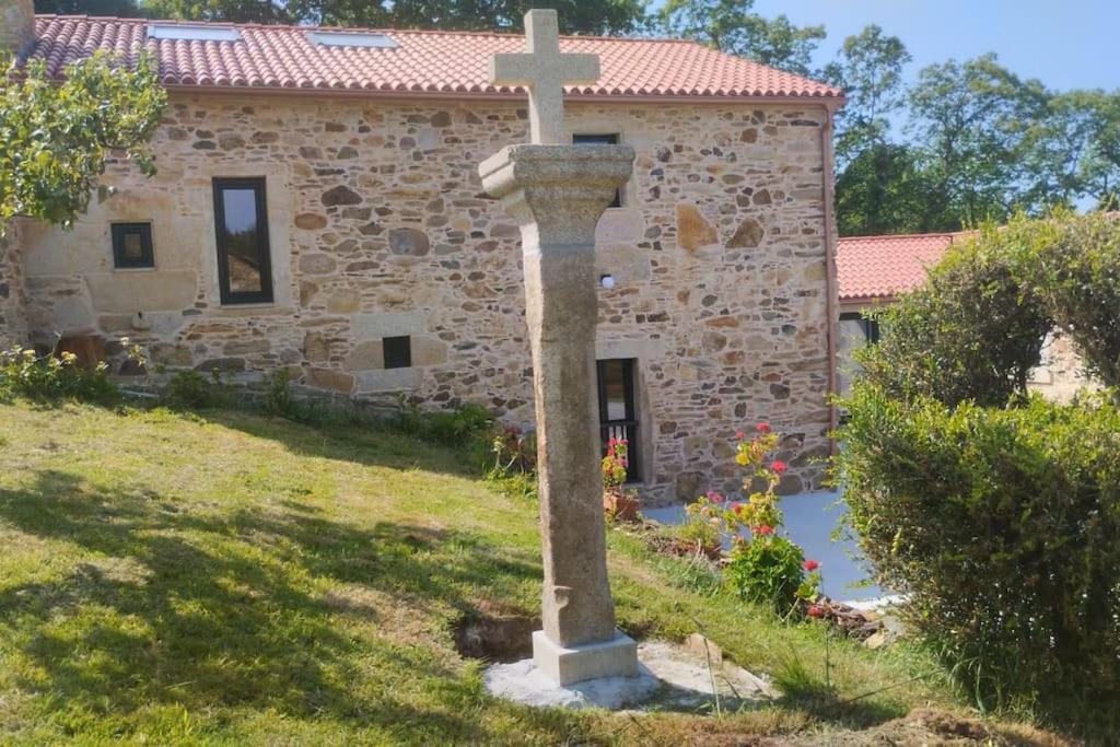 Villa Casa De Busto Zas Esterno foto