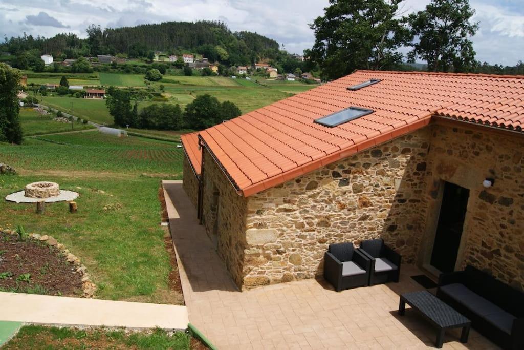 Villa Casa De Busto Zas Esterno foto