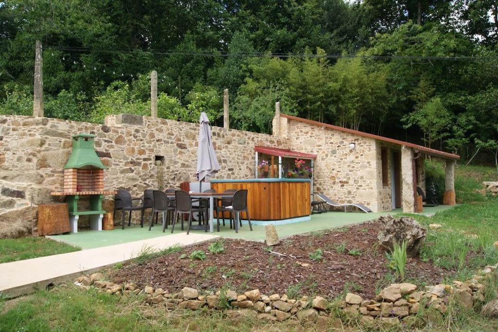 Villa Casa De Busto Zas Esterno foto