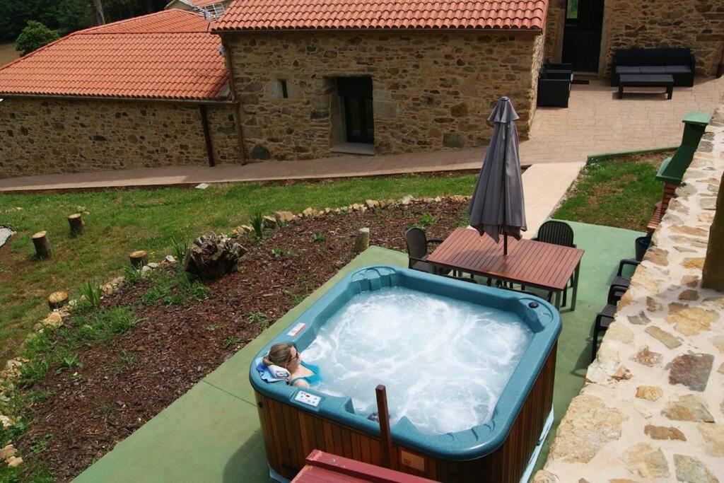 Villa Casa De Busto Zas Esterno foto