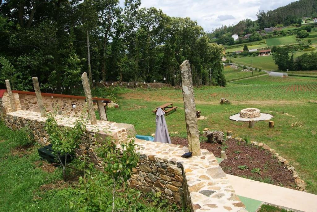 Villa Casa De Busto Zas Esterno foto
