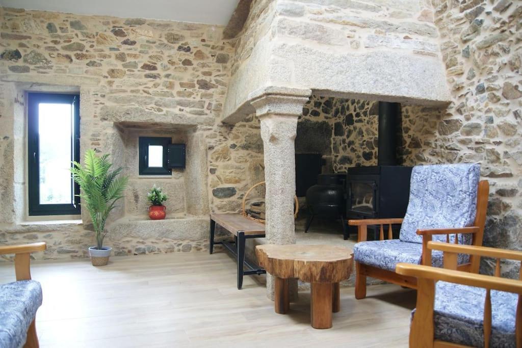 Villa Casa De Busto Zas Esterno foto