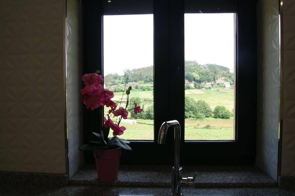 Villa Casa De Busto Zas Esterno foto
